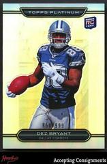 Dez Bryant [Refractor] #152 Football Cards 2010 Topps Platinum Prices