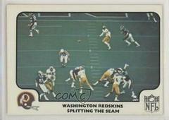 Washington Redskins [Splitting the Seam] Football Cards 1977 Fleer Team Action Prices