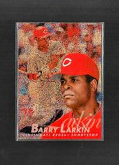Barry Larkin [Row 0] Baseball Cards 1997 Flair Showcase Prices
