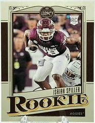 Isaiah Spiller #24 Football Cards 2022 Panini Chronicles Draft Picks Legacy Rookies Prices