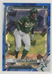 Denzel Clarke Baseball Cards 2021 Bowman Draft Sapphire Prices