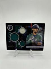 Julio Rodriguez [Purple] #TTR-JR Baseball Cards 2024 Topps Tribute Triple Relic Prices