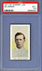 Ed Lennox Baseball Cards 1911 M116 Sporting Life Prices