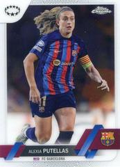 Alexia Putellas #1 Soccer Cards 2022 Topps Chrome UEFA Women's Champions League Prices