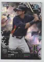 Kyle Tucker [Atomic Refractor] Baseball Cards 2019 Bowman Chrome Scouts' Top 100 Prices