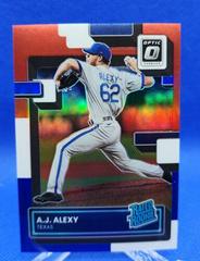 A. J. Alexy [Red White Blue] #61 Baseball Cards 2022 Panini Donruss Optic Prices