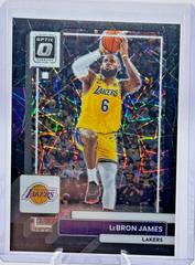 LeBron James [Black Velocity] Basketball Cards 2022 Panini Donruss Optic Prices