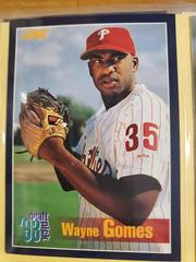 Wayne Gomes [Draft Pick] #494 Baseball Cards 1994 Score Prices