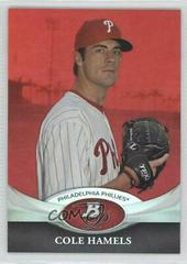 Cole Hamels #83 Baseball Cards 2011 Bowman Platinum Prices