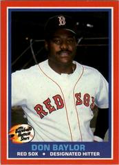 Don Baylor #4 Baseball Cards 1987 Fleer Hottest Stars Prices