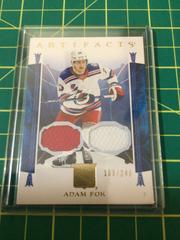 Adam Fox [Material Gold] #96 Hockey Cards 2022 Upper Deck Artifacts Prices