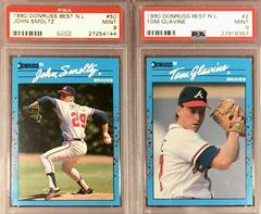 John Smoltz #50 Baseball Cards 1990 Donruss Best NL Prices