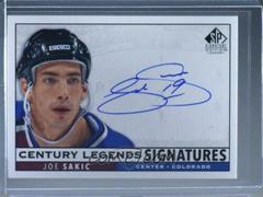 Joe Sakic Hockey Cards 2020 SP Signature Edition Legends Century Prices