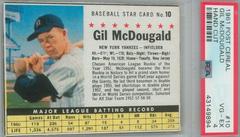 Gil McDougald [Hand Cut] #10 Baseball Cards 1961 Post Cereal Prices