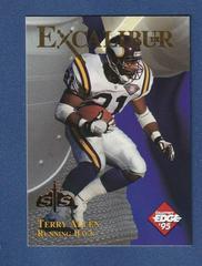 Terry Allen [S & S Bronze] Football Cards 1995 Collector's Edge Excalibur 22K Prices