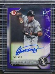 Enoy Jimenez [Purple] Baseball Cards 2022 Bowman Paper Prospect Autographs Prices