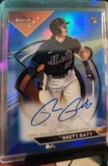 Brett Baty [Blue] #FA-BBA Baseball Cards 2023 Topps Finest Autographs Prices