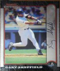 Gary Sheffield #11 Baseball Cards 1999 Bowman Chrome Prices
