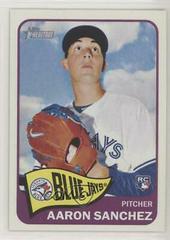 Aaron Sanchez #H579 Baseball Cards 2014 Topps Heritage Prices