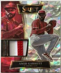 Amir Garrett [Cracked Ice] Baseball Cards 2022 Panini Select Swatches Prices