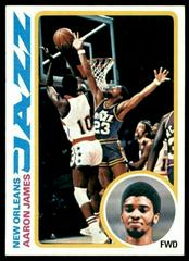 Aaron James Basketball Cards 1978 Topps Prices