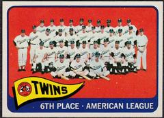Twins Team #24 Baseball Cards 1965 Topps Prices