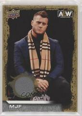 MJF [Mat Relic Gold] Wrestling Cards 2022 Upper Deck AEW Prices