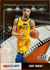 Rudy Gobert #21 Basketball Cards 2019 Panini Hoops Lights Camera Action Prices