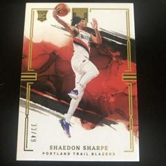 Shaedon Sharpe [Gold] #15 Basketball Cards 2022 Panini Impeccable Prices