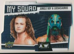 Jack Perry, Luchasaurus Wrestling Cards 2022 Upper Deck Allure AEW My Squad Prices