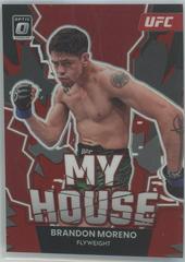 Brandon Moreno [Red] #1 Ufc Cards 2023 Panini Donruss Optic UFC My House Prices