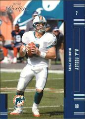 A.J. Feeley #70 Football Cards 2005 Playoff Prestige Prices