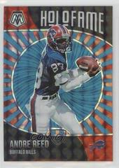 Andre Reed [Blue Fluorescent] Football Cards 2021 Panini Mosaic HoloFame Prices