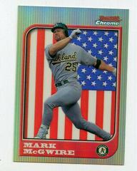 Mark McGwire [Refractor] Baseball Cards 1997 Bowman Chrome International Prices