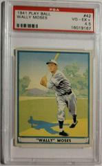 Wally Moses Baseball Cards 1941 Play Ball Prices
