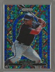 Juan Soto [Blue Donut Circles Prizm] #SG-2 Baseball Cards 2022 Panini Prizm Stained Glass Prices