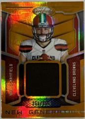 Baker Mayfield [Red] Football Cards 2018 Panini Certified New Generation Jerseys Mirror Prices