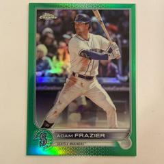 Adam Frazier [Green] #USC116 Baseball Cards 2022 Topps Chrome Update Prices