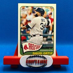 David Ortiz [Batting] #441 Baseball Cards 2014 Topps Heritage Prices