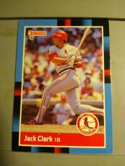 Jack Clark #183 Baseball Cards 1988 Donruss Prices