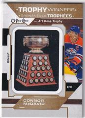 Connor McDavid [Art Ross] #P-11 Hockey Cards 2023 O-Pee-Chee Trophy Patch Prices