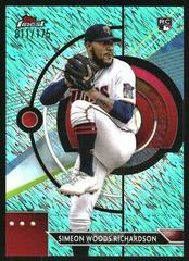 Simeon Woods Richardson [Aqua Shimmer] #2 Baseball Cards 2023 Topps Finest Prices