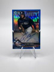 Gleyber Torres [Blue Refractor] Baseball Cards 2018 Bowman Chrome Rookie Autographs Prices