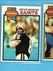 Archie Manning [Cream Colored Back] #383 Football Cards 1979 Topps Prices