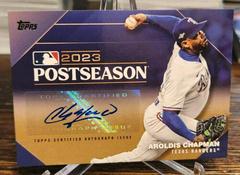 Aroldis Chapman [Gold] #PPA-AC Baseball Cards 2024 Topps Postseason Performance Autograph Prices