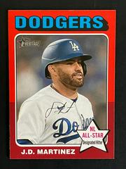 J.D. Martinez [Red Border] #434 Baseball Cards 2024 Topps Heritage Prices