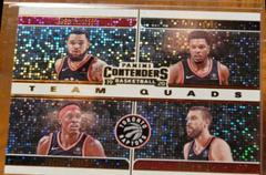 Fred VanVleet, Kyle Lowry, Marc Gasol, Pascal Siakam #28 Basketball Cards 2019 Panini Contenders Team Quads Prices