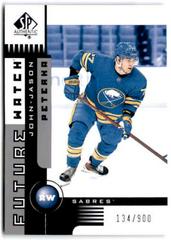 J. J. Peterka #01FW-MB Hockey Cards 2021 SP Authentic 2001-02 Retro Future Watch Prices