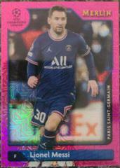 Lionel Messi [Refractor] Soccer Cards 2021 Topps Merlin Chrome UEFA Prices