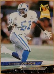 Antonio London Football Cards 1993 Ultra Prices